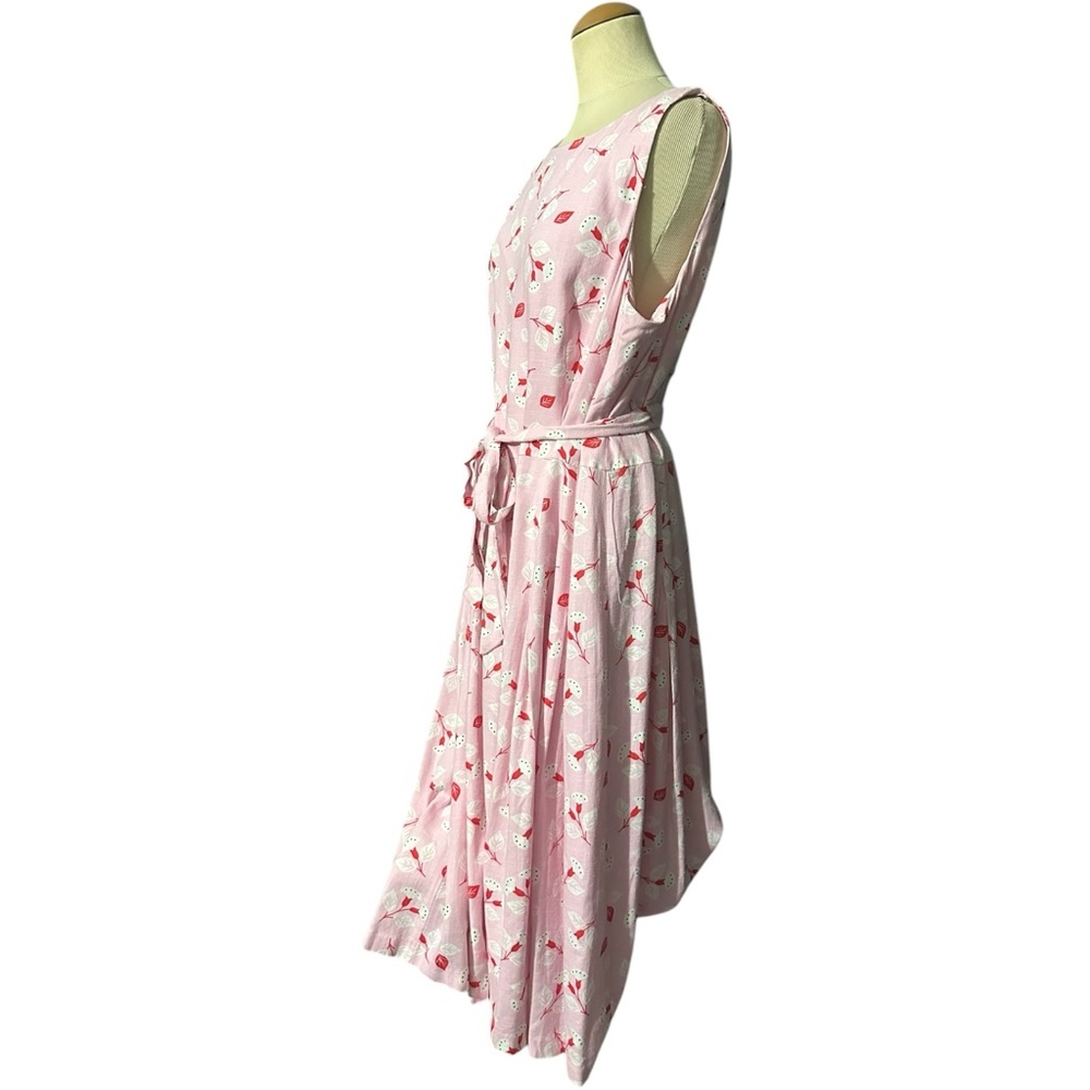 Anne Klein Fit Flare Yosemite Aster Combo NWT Dress Pink Size 16 - Picture 3 of 5